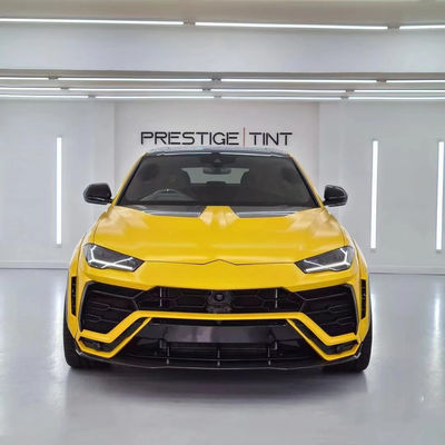 1016 Style Lamborghini Body Kit Urus Carbon Fiber Mặt trước môi Diffuser Spoiler Hood Màu trắng