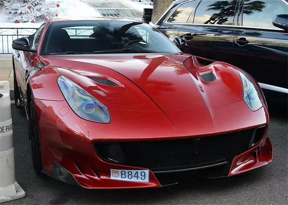 Đối với Ferrari F12 Carbon Fiber Hood F12 nâng cấp TDF Style Carbon Fiber Hood Body Kit