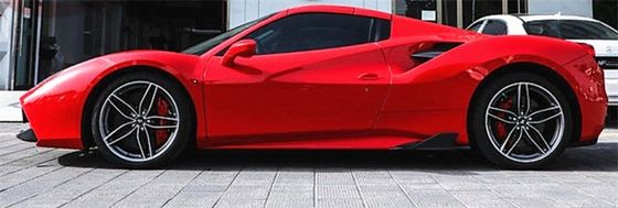 Đối với Ferrari 488 Carbon Fiber Body Kit 488 nâng cấp Capristo Style Carbon Fiber Front Lip Diffuser Spoiler