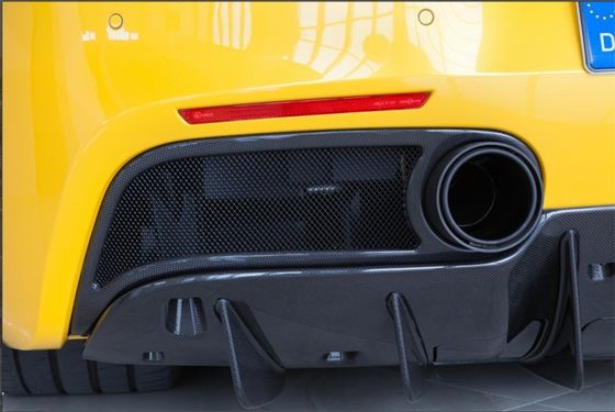 Đối với Ferrari 488 Carbon Fiber Body Kit 488 nâng cấp Capristo Style Carbon Fiber Front Lip Diffuser Spoiler