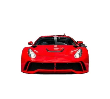 Đối với Ferrari F12 Carbon Fiber Wide-body Kit F12 nâng cấp NOtc N-Largos kiểu phía sau Bumper Carbon Fiber Wide-body Kit