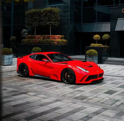 Đối với Ferrari F12 Carbon Fiber Wide-body Kit F12 nâng cấp NOtc N-Largos kiểu phía sau Bumper Carbon Fiber Wide-body Kit