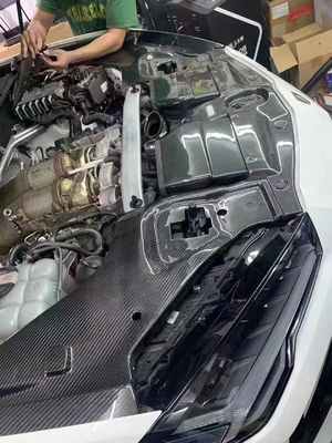 Thay Lamborghini Body Kit URUS Khô Carbon Fiber Engine Liner Shield