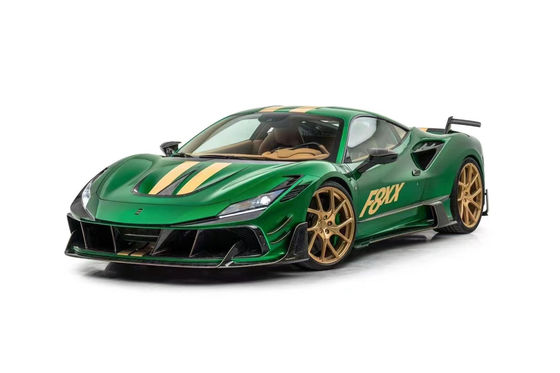 Đối với Ferrari F8 Carbon Fiber Body Kit F8 nâng cấp phong cách MSY phía trước và phía sau Bumper Spoiler Hood Body Kit