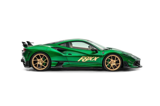 Đối với Ferrari F8 Carbon Fiber Body Kit F8 nâng cấp phong cách MSY phía trước và phía sau Bumper Spoiler Hood Body Kit