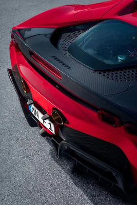 Carbon Fiber Spoiler Carbon Fiber Spoiler cho Ferrari SF90 SF90 nâng cấp OEM Style Spoiler Tail