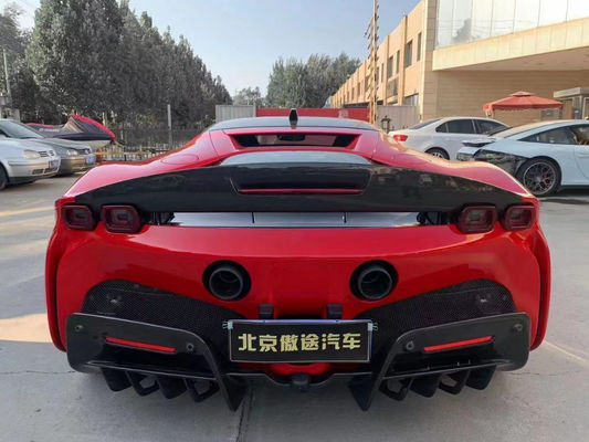 Carbon Fiber Spoiler Carbon Fiber Spoiler cho Ferrari SF90 SF90 nâng cấp OEM Style Spoiler Tail