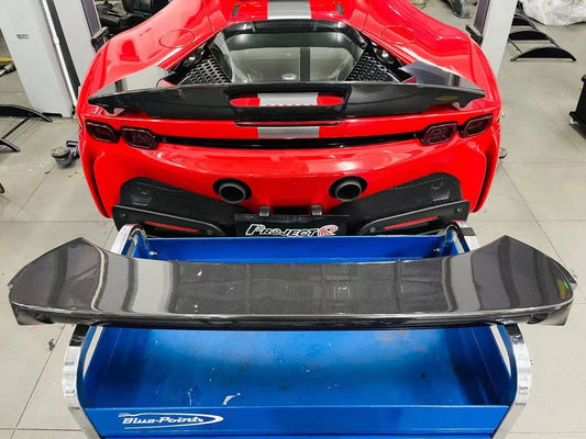 Carbon Fiber Spoiler Carbon Fiber Spoiler cho Ferrari SF90 SF90 nâng cấp OEM Style Spoiler Tail