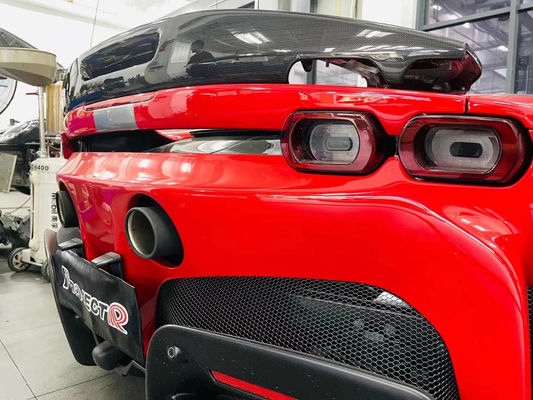 Carbon Fiber Spoiler Carbon Fiber Spoiler cho Ferrari SF90 SF90 nâng cấp OEM Style Spoiler Tail