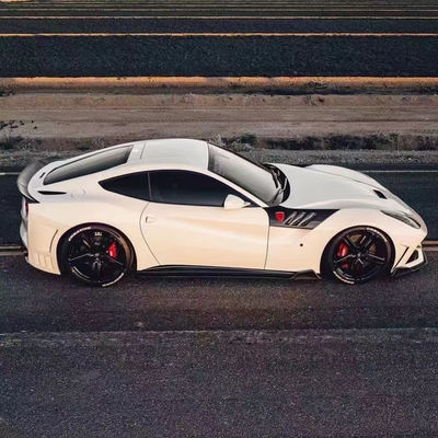 Đối với Ferrari F12 Carbon Fiber Body Kit F12 nâng cấp kiểu SVR phía trước và phía sau Bumper Spoilers với Hood Fenders