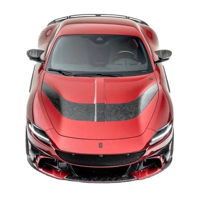 Đối với Ferrari Roma Carbon Fiber Body Kit Roma nâng cấp MSY phong cách phía trước và phía sau Bumper Spoiler Hood Body Kit