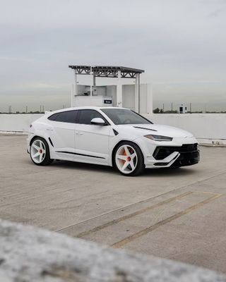 Lamborghini URUS Carbon Body Kit NT Style Lưỡi trước Diffuser Spoiler Custom Wide Body Kits