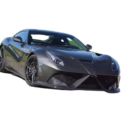 Đối với Ferrari F12 Bộ cơ thể sợi carbon khô F12 Phong cách MSY nâng cấp Mặt trước và phía sau Bumper Spoiler Hood