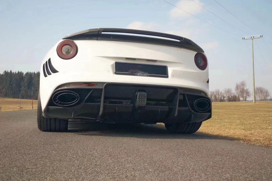 Đối với Ferrari F12 Bộ cơ thể sợi carbon khô F12 Phong cách MSY nâng cấp Mặt trước và phía sau Bumper Spoiler Hood