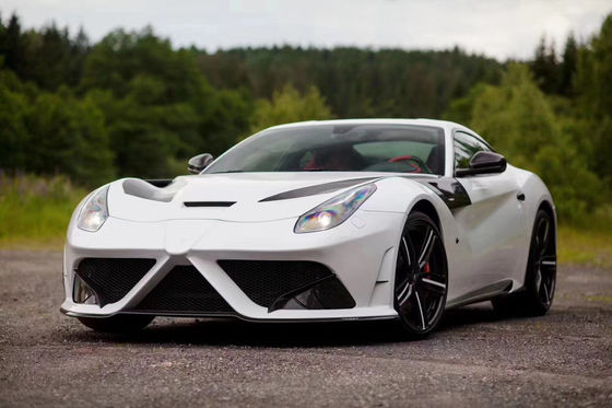 Đối với Ferrari F12 Bộ cơ thể sợi carbon khô F12 Phong cách MSY nâng cấp Mặt trước và phía sau Bumper Spoiler Hood