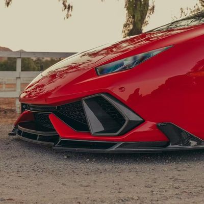 Thay Lamborghini Universal Wide Body Kits LP610 Huracan Evo Body Kit Lưỡi trước