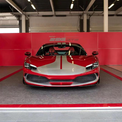 296GTB Ferrari Body Kit 296GTB OEM Carbon Fiber Universal Front Diffuser Body Kit