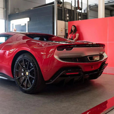 296GTB Ferrari Body Kit 296GTB OEM Carbon Fiber Universal Front Diffuser Body Kit