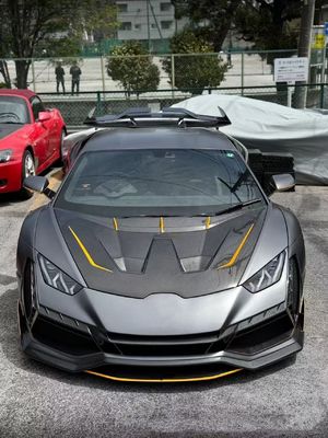 Huracan LP580 610 Carbon Fiber Body Kit EVO Thay thế Vành đệm phía trước
