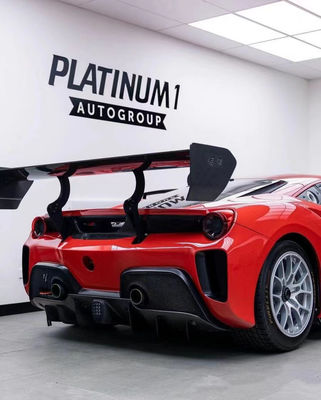 Ferrari 488 Body Kit 488 EVO phong cách Bốp phía trước Chin Lip Spoiler