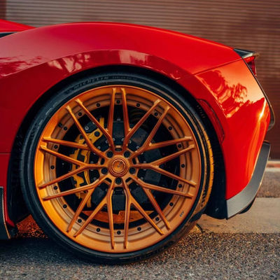 240 X 80 X 50mm Ferrari Body Kit KEYV phong cách Mặt trước Splitter Diffuser Carbon Fiber