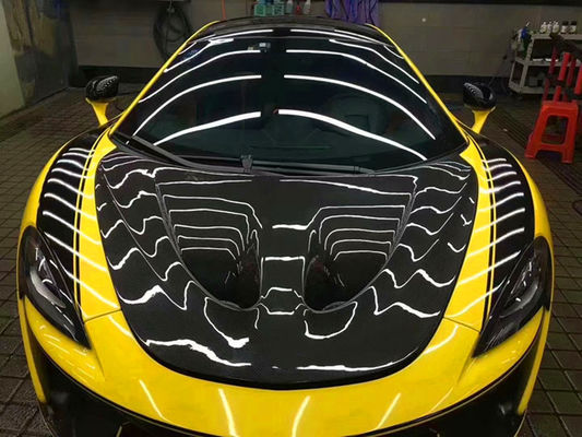 Sợi cacbon chất lượng cao cho McLaren 570S 540C 650S 600LT nâng cấp P1 phong cách khô sợi cacbon Hood