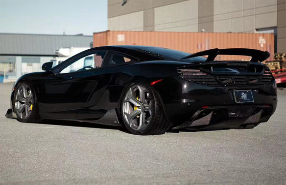 High Quality Carbon Fiber Carbon Fiber Body Kit cho McLaren MP4-12C Mp4-12c Carbon Fiber Mặt trước Xẻ phía sau Diffuser Side Skirt