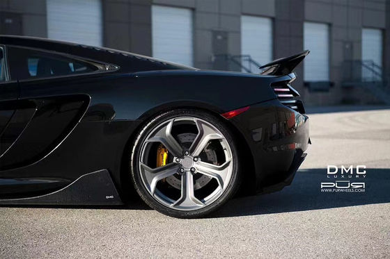 High Quality Carbon Fiber Carbon Fiber Body Kit cho McLaren MP4-12C Mp4-12c Carbon Fiber Mặt trước Xẻ phía sau Diffuser Side Skirt