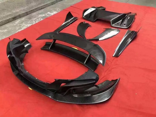 High Quality Carbon Fiber Carbon Fiber Body Kit cho McLaren MP4-12C Mp4-12c Carbon Fiber Mặt trước Xẻ phía sau Diffuser Side Skirt