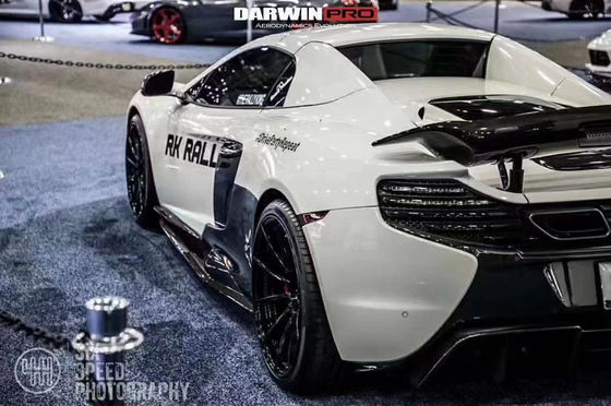 Bán như bánh nóng cho McLaren MP4-12C 625C 650S Carbon Fiber Body Kit nâng cấp 675LT Style Side Skirt Rear Diffuser