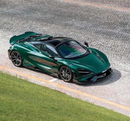 Đối với McLaren 720s Body Kit 720S nâng cấp 765LT Style Carbon Fiber phía trước và phía sau Bumper Spoiler Body Kit