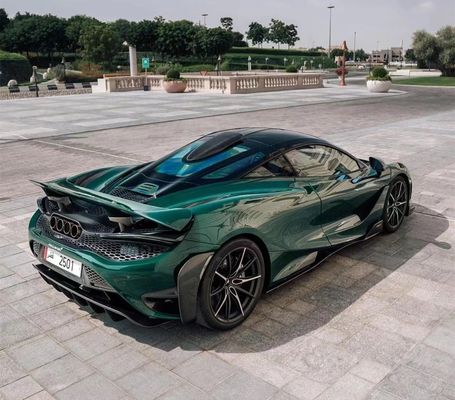 Đối với McLaren 720s Body Kit 720S nâng cấp 765LT Style Carbon Fiber phía trước và phía sau Bumper Spoiler Body Kit
