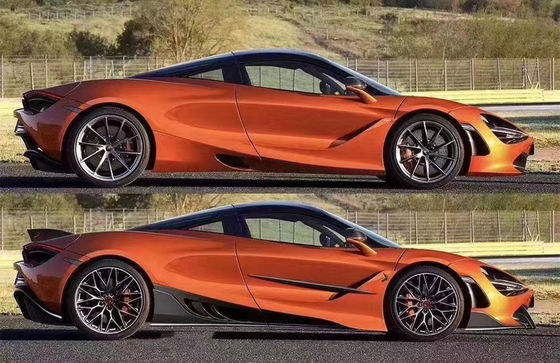Carbon Fiber Carbon Fiber Body Kit cho McLaren 720S 720 nâng cấp TOPCAR phong cách Mặt trước Lôi phía sau Diffuser Spoiler Cover