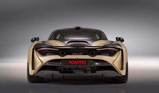 Xe hơi mái nhà Air Scoop cho Mclaren 720S N Style Carbon Fiber Roof Air Scoop Vent cho Mclaren 720S Coupe 765LT Roof Vent