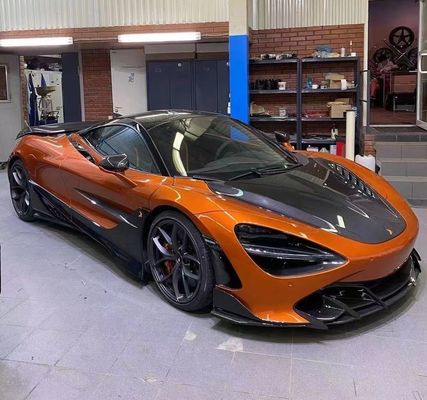 Đối với McLaren 720S Carbon Fiber Hood 720S nâng cấp Top-style Carbon Fiber Hood Cover