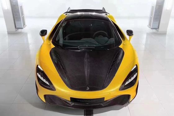 Đối với McLaren 720S Carbon Fiber Hood 720S nâng cấp Top-style Carbon Fiber Hood Cover