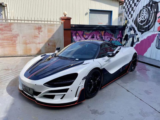 Đối với McLaren 720s Bộ cơ thể sợi cacbon khô 720s Bộ cơ thể sợi cacbon nâng cấp kiểu MSY phía trước và phía sau