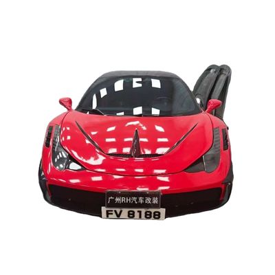 Ferrari 458 Body Kit SP Style Sợi carbon phía trước và phía sau Bumper Spoiler Hood 2010-2014