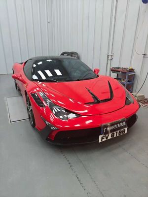 Ferrari 458 Body Kit SP Style Sợi carbon phía trước và phía sau Bumper Spoiler Hood 2010-2014