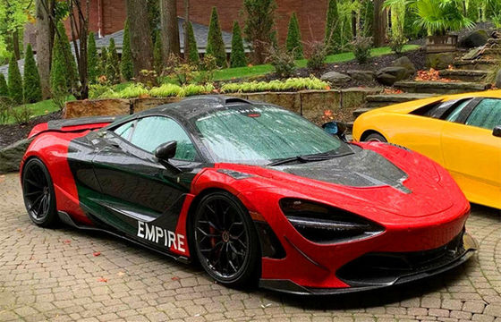 Đối với McLaren 720s Carbon Fiber Body Kit 720s nâng cấp VORS Style Carbon Fiber Fender Guard Body Kit