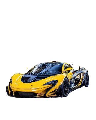 Đối với McLaren P1 Body Kit P1 Upgraded GTR Style Mặt trước và phía sau Bumper Spoilers Carbon Fiber Body Kit