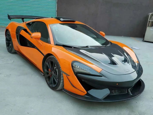 Đối với McLaren 540C 570S Body Kit 540C 570S nâng cấp GT4 phong cách phía trước Bumper Spoiler Side Skirt 540C 570S