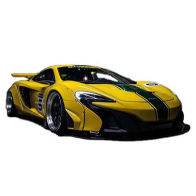 Đối với McLaren 650S 625c Wide-body Kit 650S 625c nâng cấp phong cách LB phía trước và phía sau Bumper Spoiler Widebody Kit