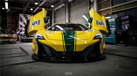 Đối với McLaren 650S 625c Wide-body Kit 650S 625c nâng cấp phong cách LB phía trước và phía sau Bumper Spoiler Widebody Kit