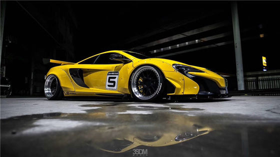 Đối với McLaren 650S 625c Wide-body Kit 650S 625c nâng cấp phong cách LB phía trước và phía sau Bumper Spoiler Widebody Kit
