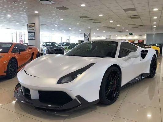 488 Ferrari Carbon Body Kit 1016 Style Carbon Fiber Lưỡi trán trước