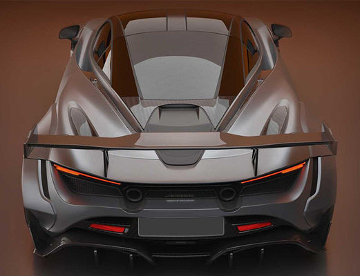 Sợi carbon khô cho McLaren 720s Carbon Fiber Spoiler 720s nâng cấp kiểu PD Carbon Fiber Spoiler Wing
