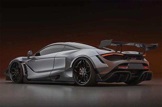 Sợi carbon khô cho McLaren 720s Carbon Fiber Spoiler 720s nâng cấp kiểu PD Carbon Fiber Spoiler Wing