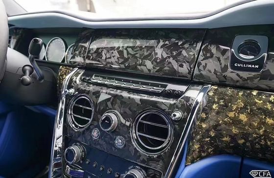 2018 Cullinan Rolls Royce Body Kit Khô Carbon Fiber Nội thất Trim Center Panel