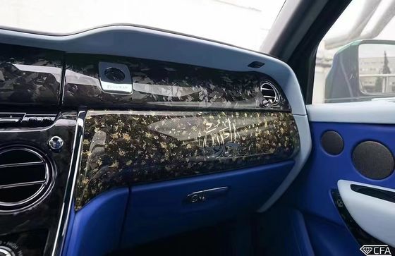 2018 Cullinan Rolls Royce Body Kit Khô Carbon Fiber Nội thất Trim Center Panel